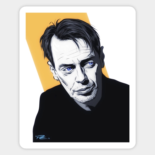 Steve Buscemi - An illustration by Paul Cemmick Magnet by PLAYDIGITAL2020